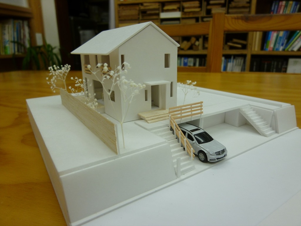 永田台の家 模型 楽しい設計と家づくりの日々～Sekio's Blog