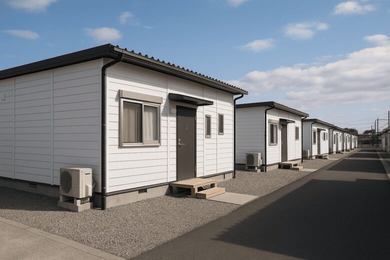 応急仮設住宅の「建設型」