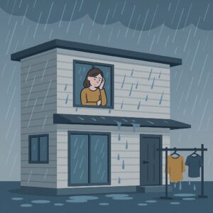 軒の出がない雨漏りしやすい家の問題とは？ 