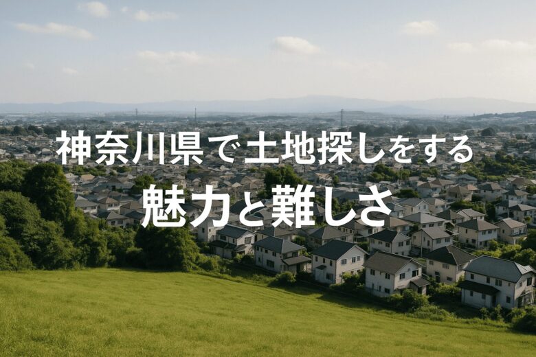 神奈川県で土地探しをする魅力と難しさ