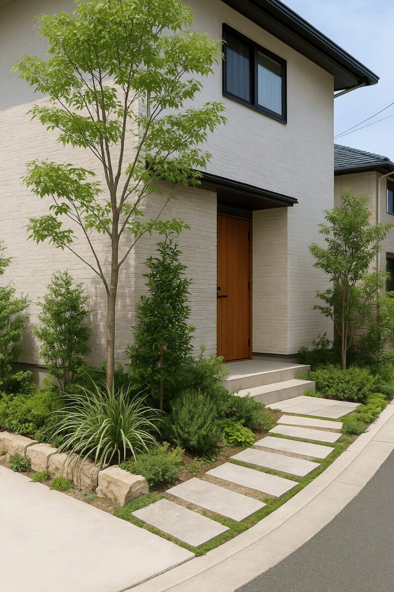 L字・コーナー型の植栽アレンジ