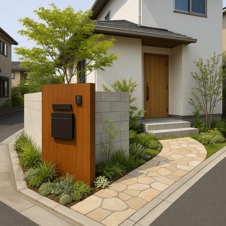 角地での工夫した家イメージ