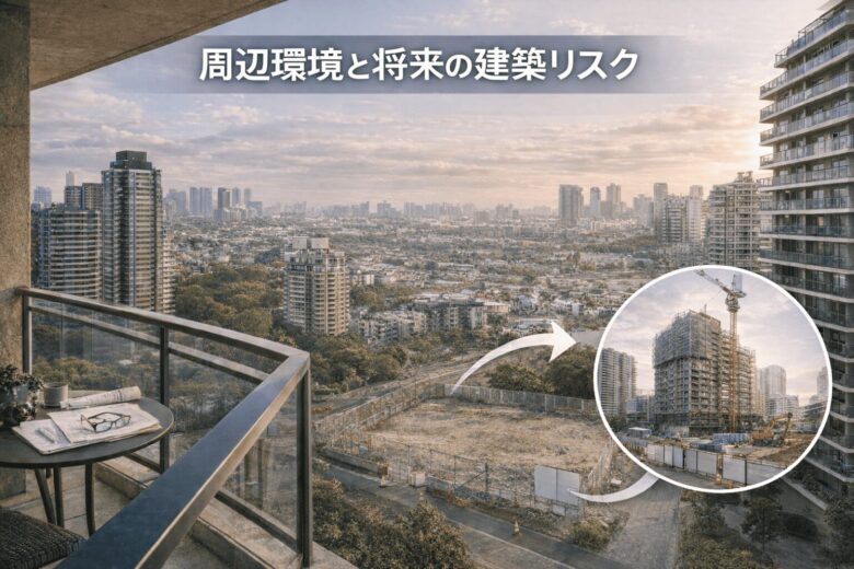 周辺環境と将来の建築リスク