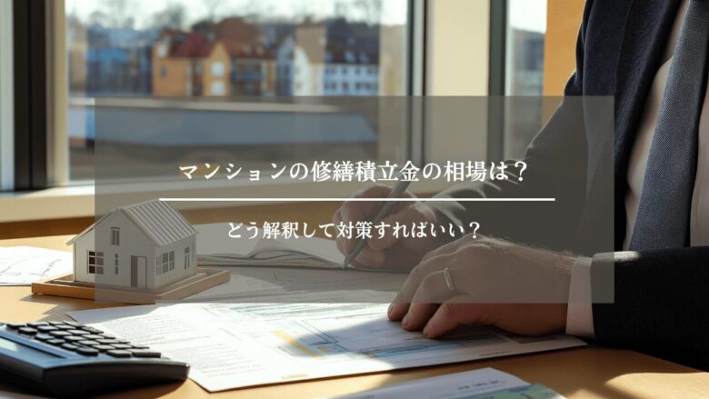 マンションの修繕積立金の相場は?どう解釈して対策すればいい?